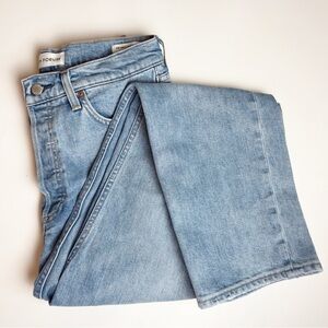 Aritzia Denim Forum Arlo High Rise Straight Jeans 28L